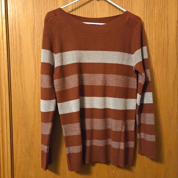 Market & Spruce Tops - NWT Market and Spruce Striped Sweater Top